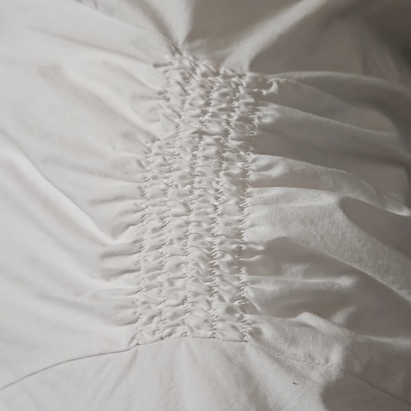 Sunny Leigh White Ruffle Button-up - Picture 8 of 8